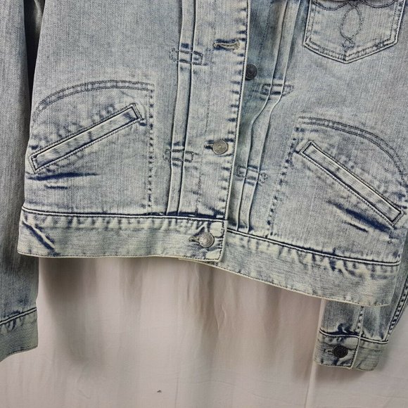 Ralph Lauren Jeans Co. Faded Jean Jacket Size S Womens LRL - Picture 9 of 11